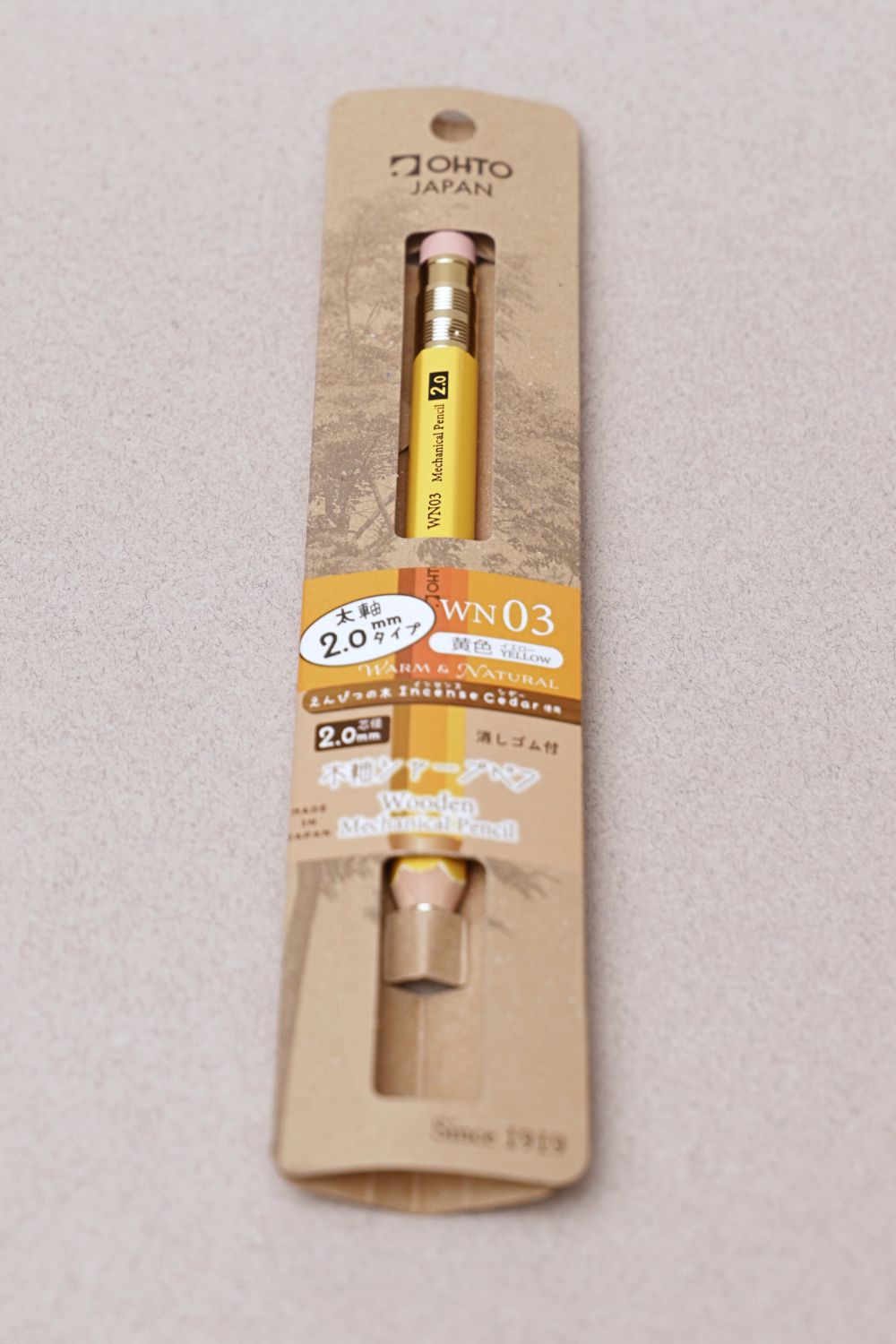 Porte-mine en bois WN03 - Ohto