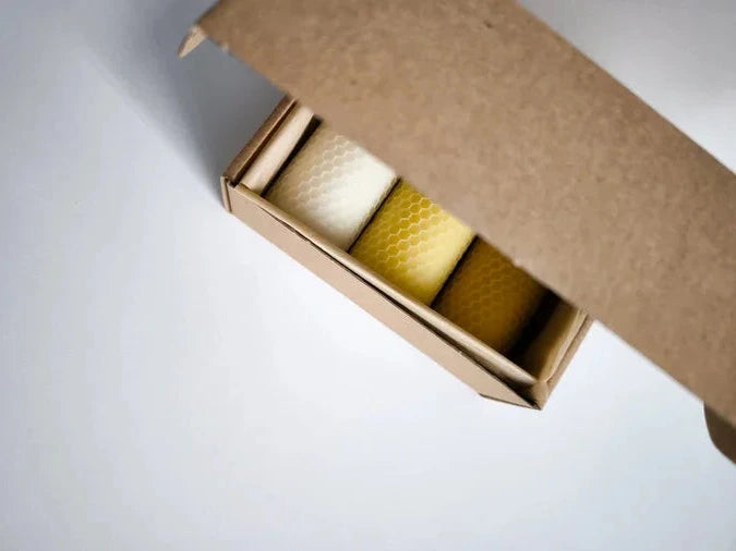 Ensemble de bougies 3 couleurs - Korys