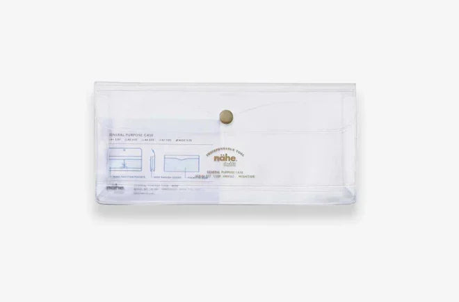Général Purpose Case Wide - Clear & Clear Brown - Nähe