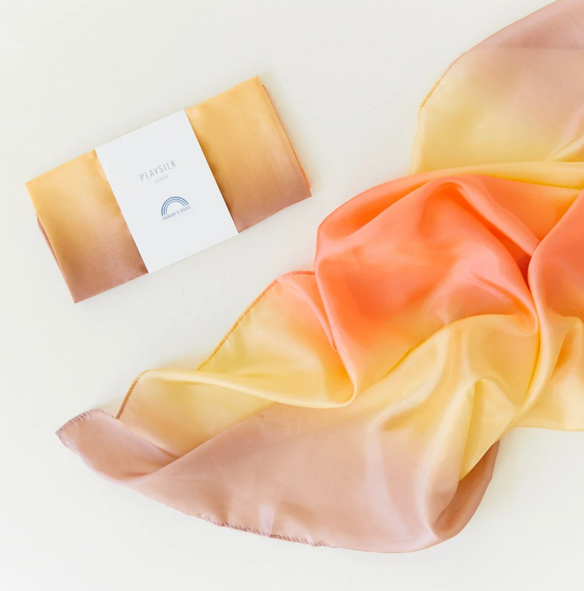 Soie Playsilk Désert - 89 cm x 89 cm - Sarah&