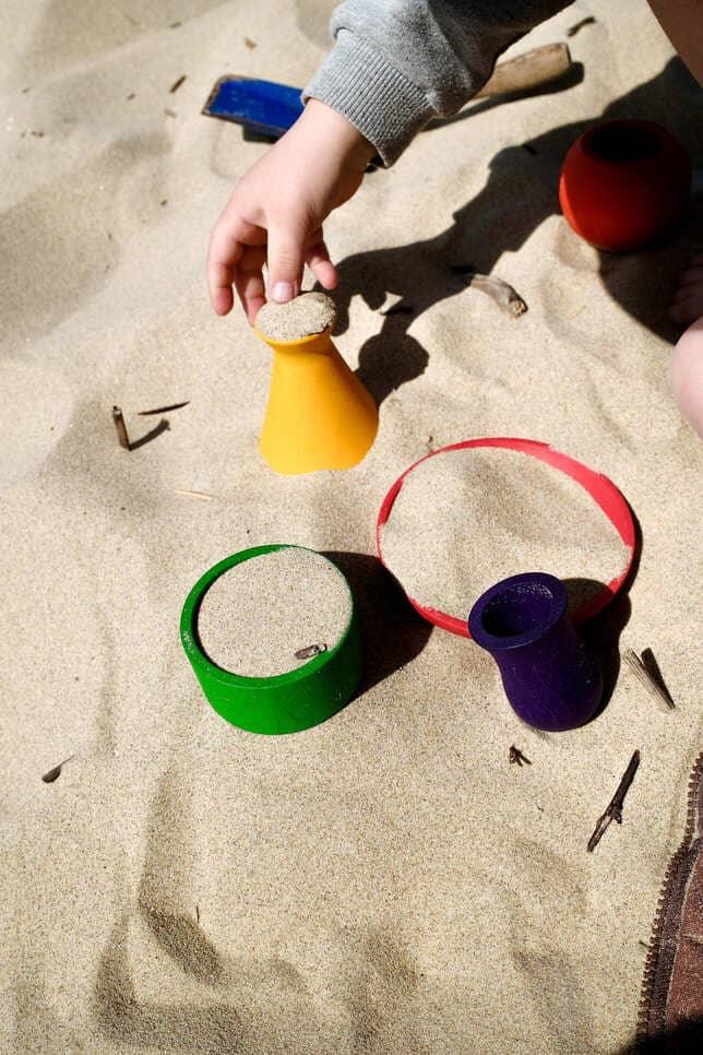 6 Pots arc en ciel - Grapat