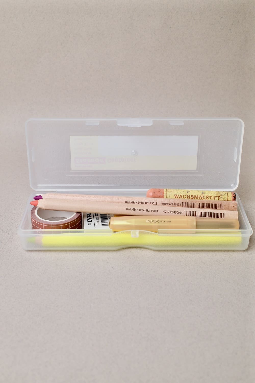 Étui de Rangement Transparent - Penco