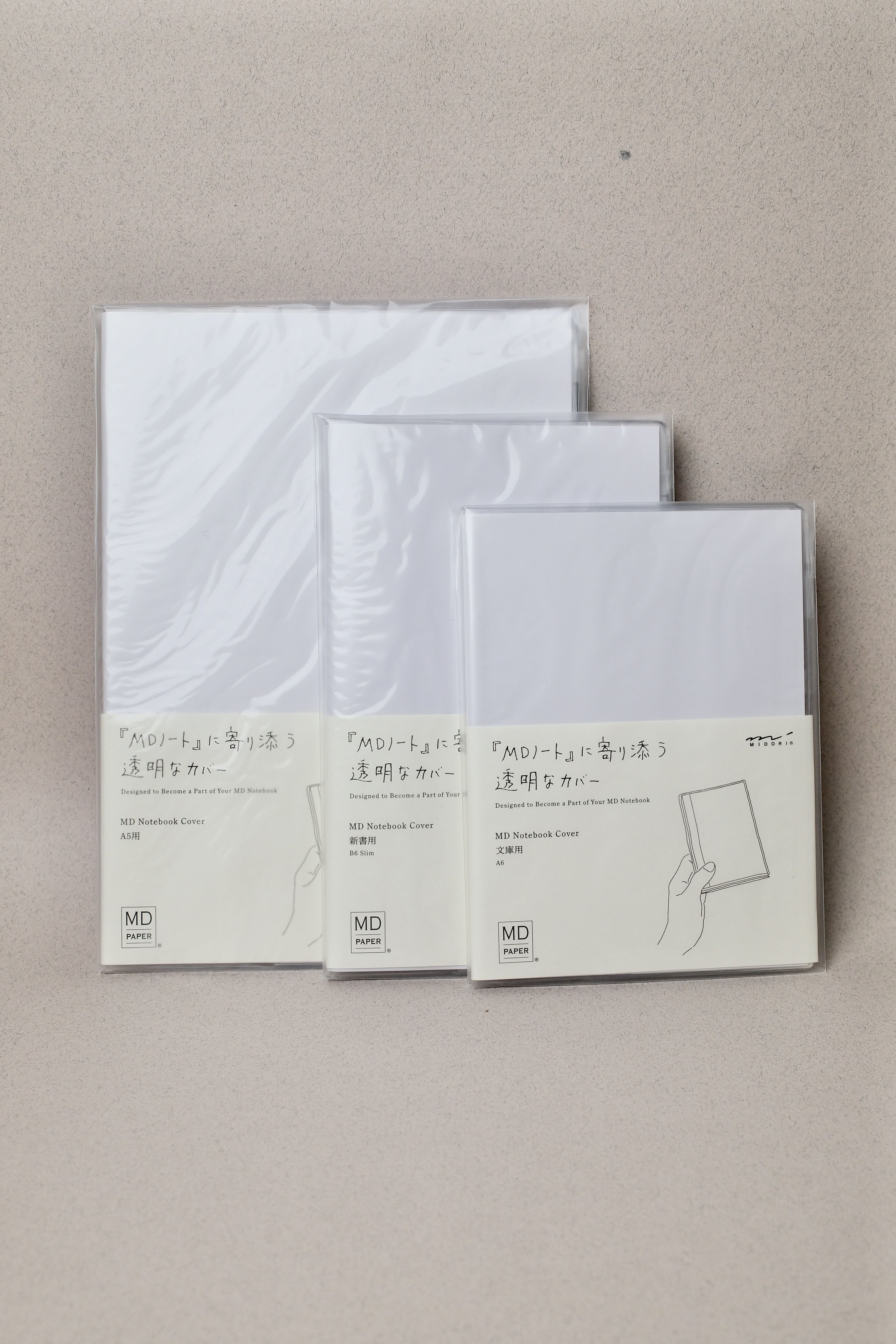 Couverture Transparente Notebook - MD Paper