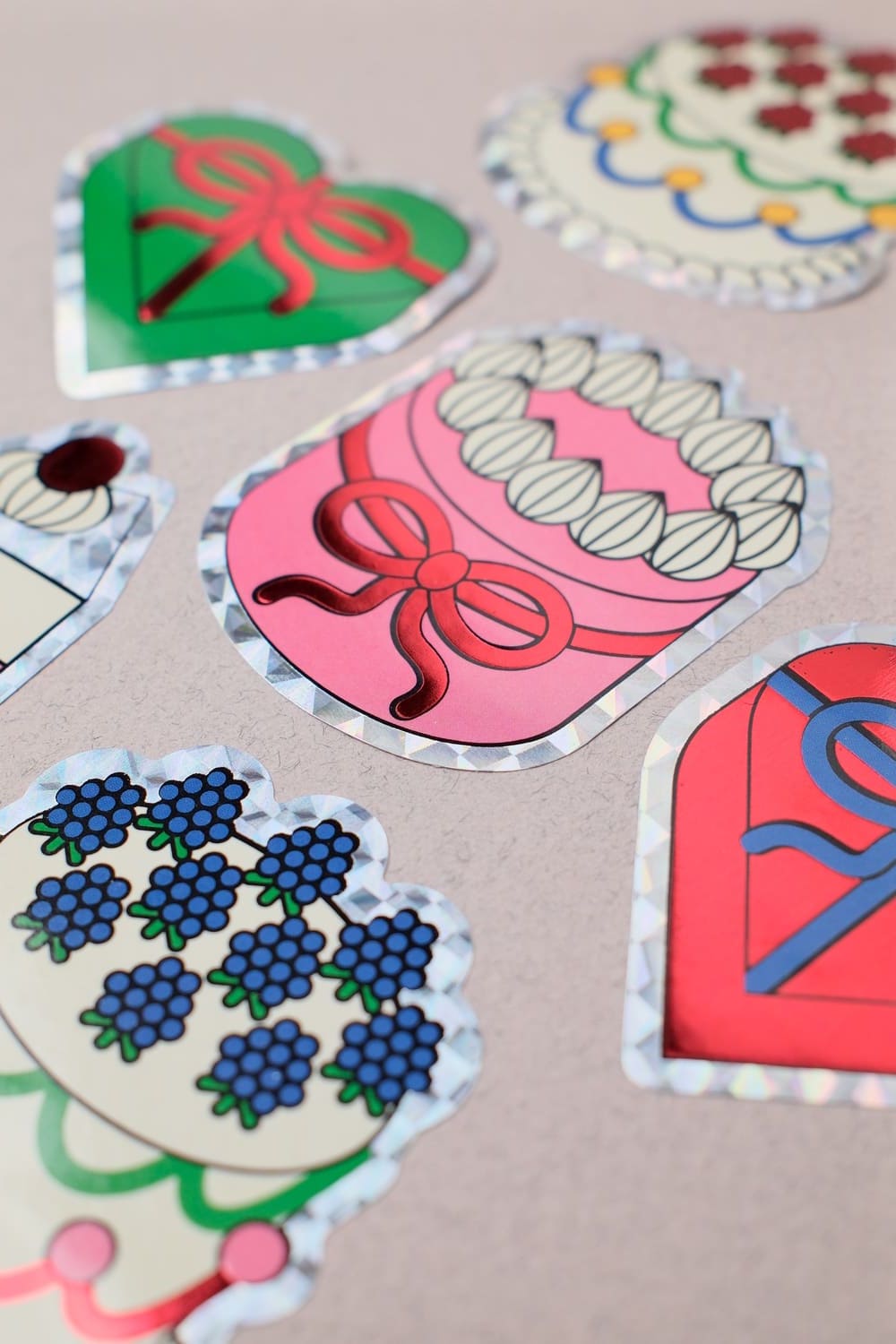 Autocollants Holographique « Happy Birthday » - Rico Design x Redfries