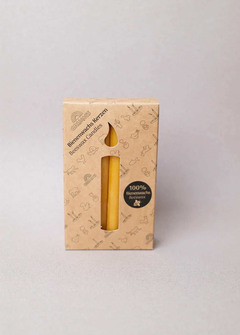 Bougies 100% cire d&