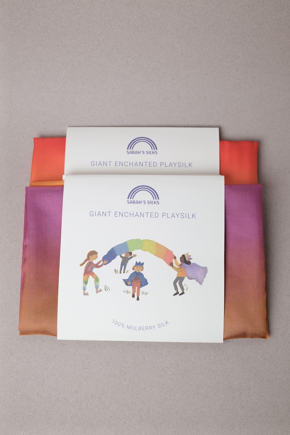 Soie Giant Playsilk Enchanté - 178 cm x 89 cm - Sarah&