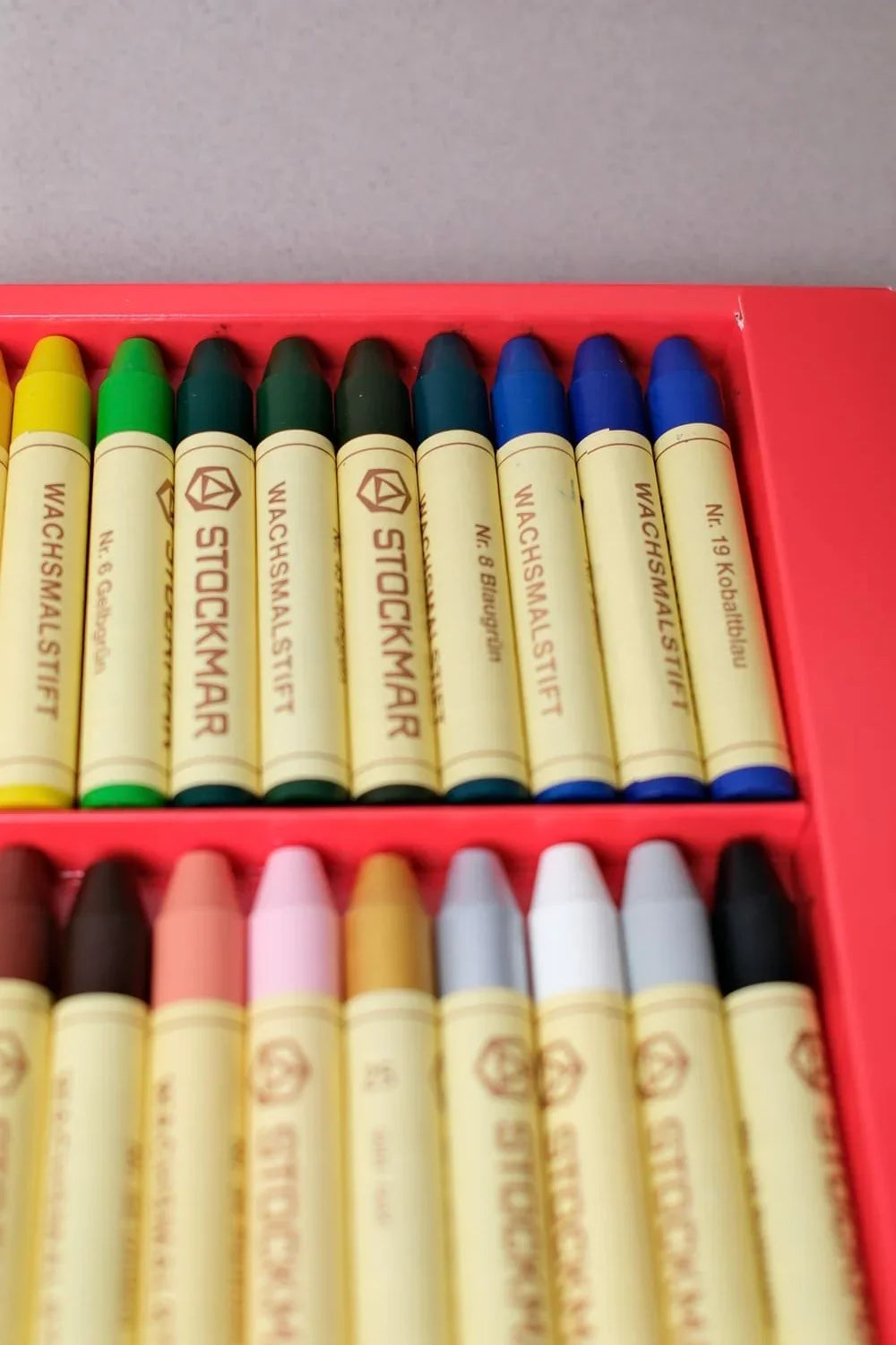 Crayons de Cire - 32 couleurs - Stockmar