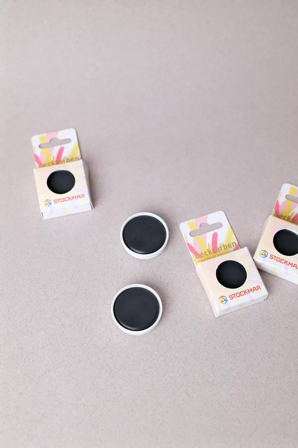 Coupelle de Recharge de Gouache - 12 Couleurs - Stockmar