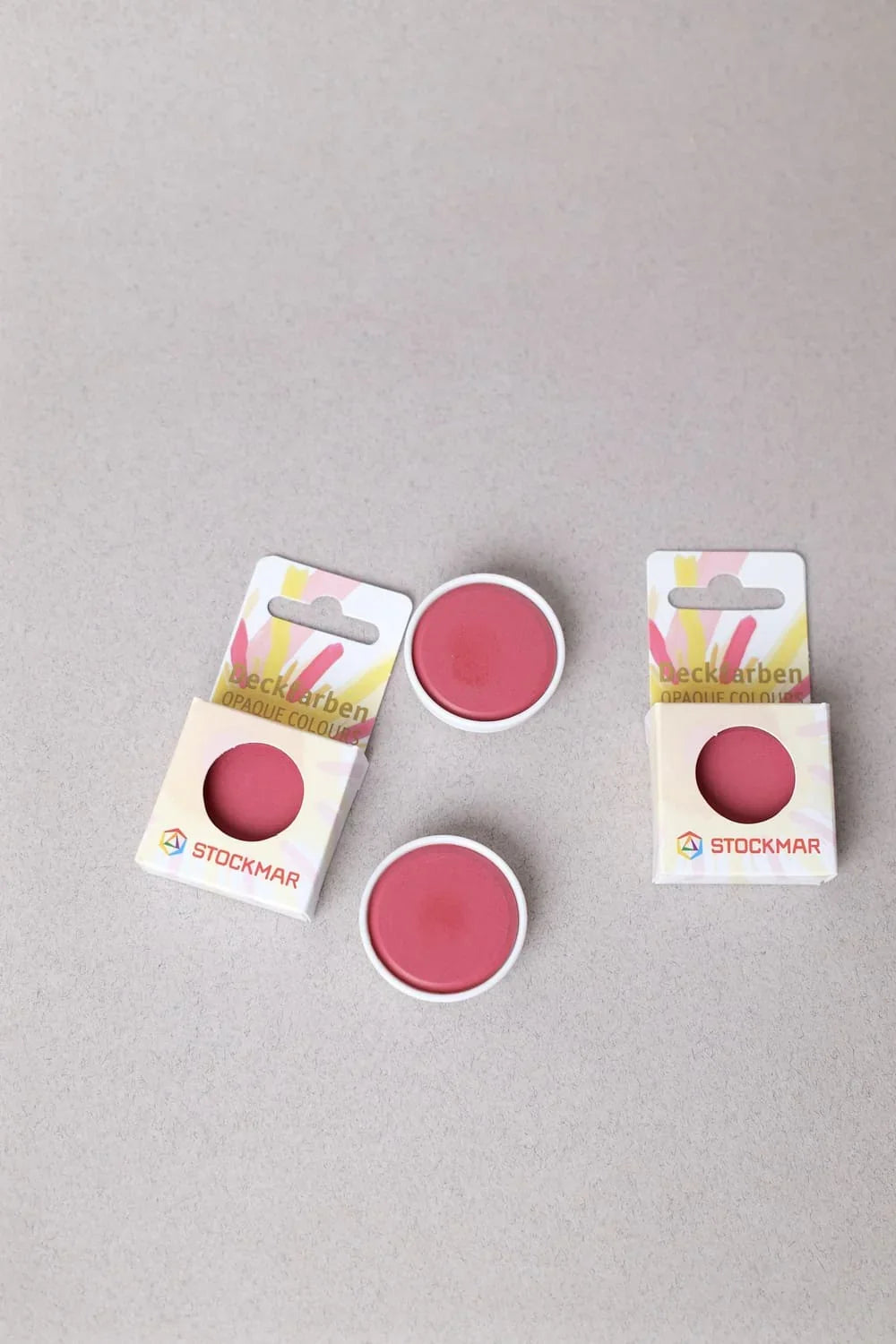 Coupelle de Recharge de Gouache - 12 Couleurs - Stockmar