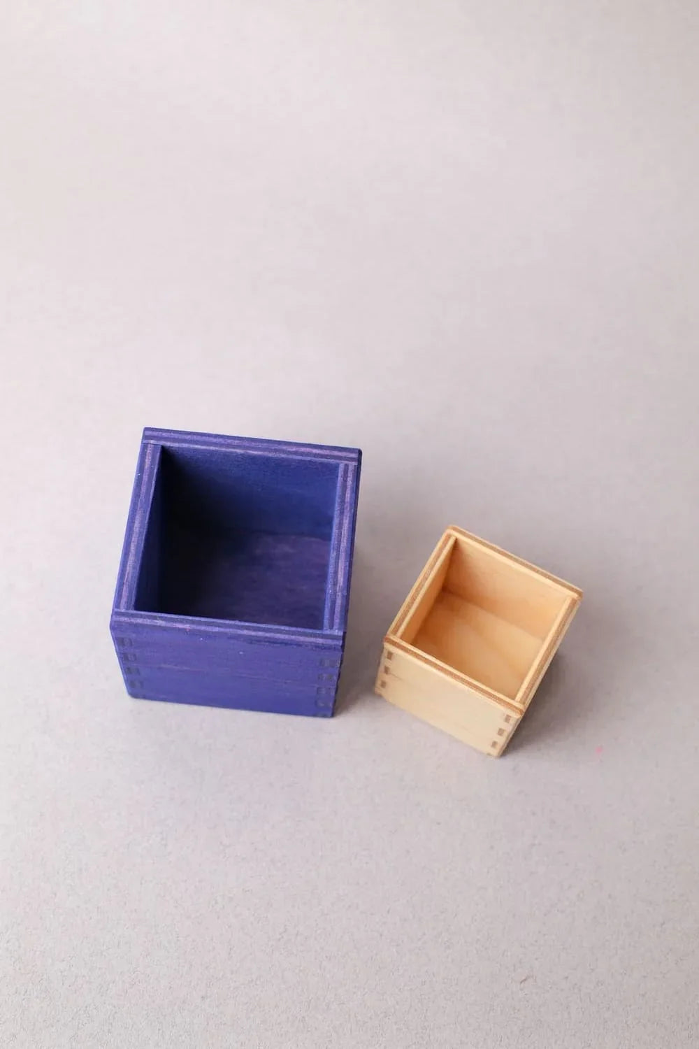 Set de boîtes en bois naturel – Grimm’s