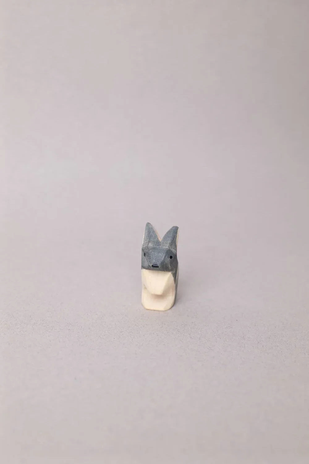 Lapin Noir et Blanc debout - Ostheimer