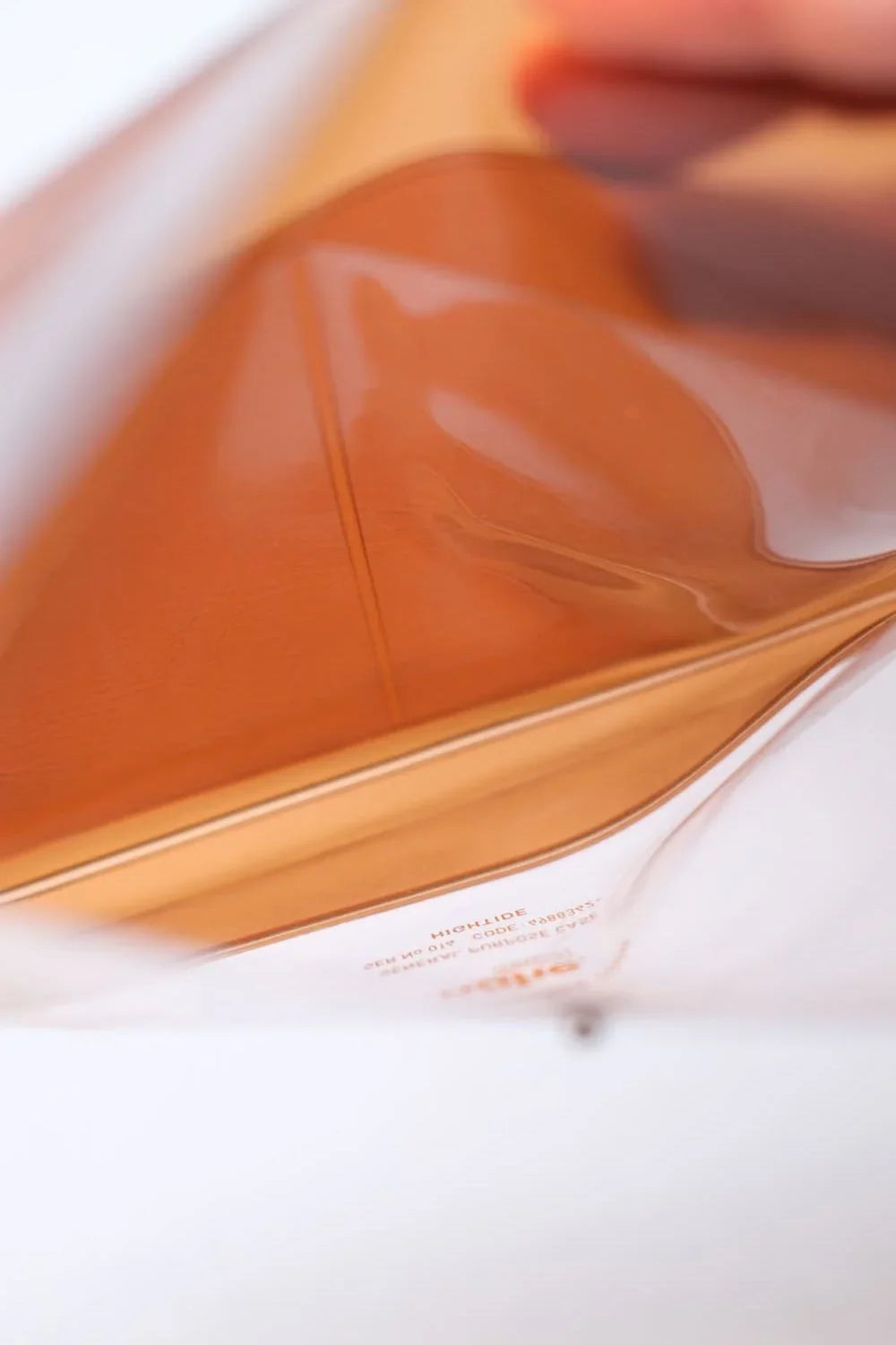 Général Purpose Case A6 - Clear & Clear Brown - Nähe