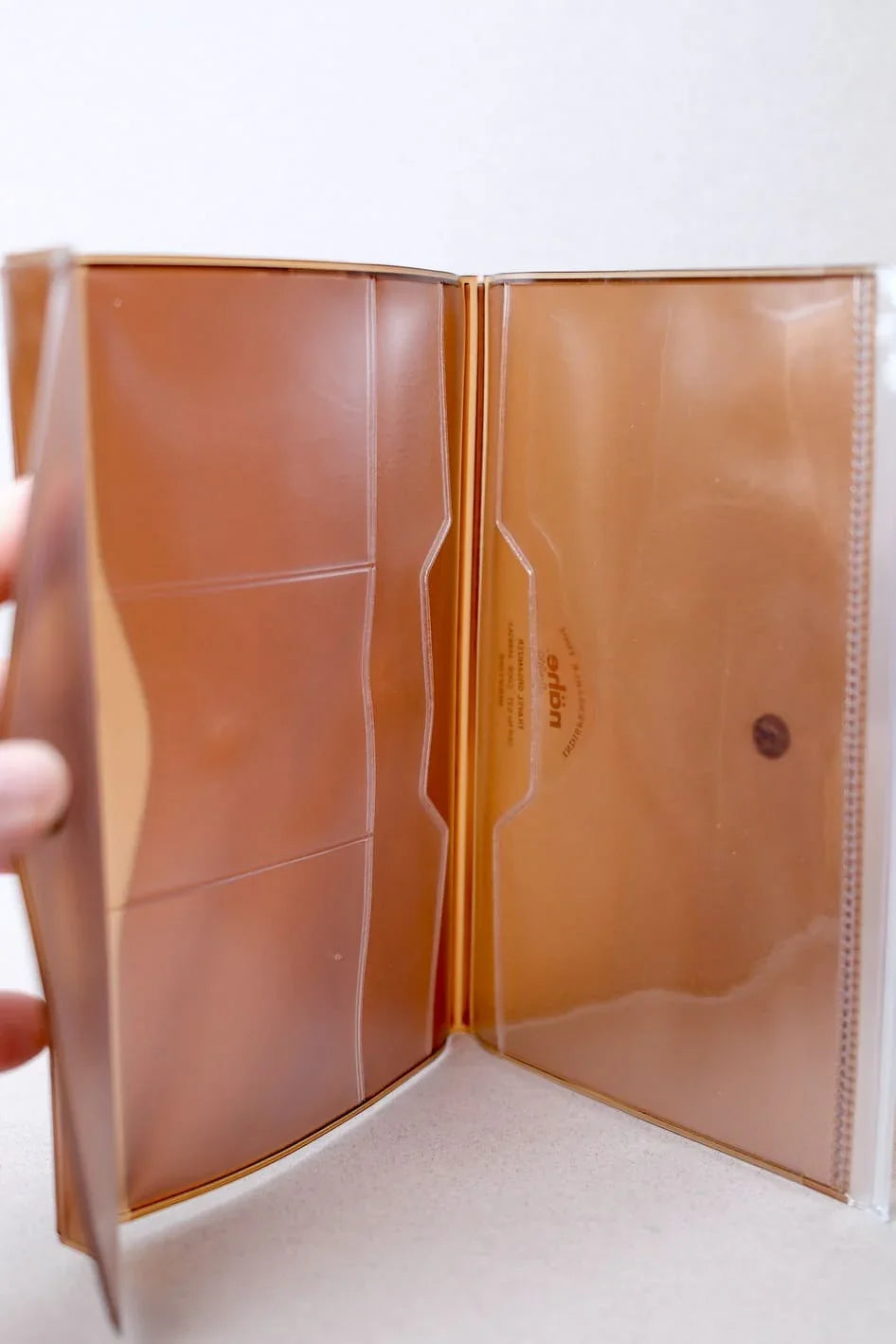 Travel Organizer - Clear & Clear Brown - Nähe