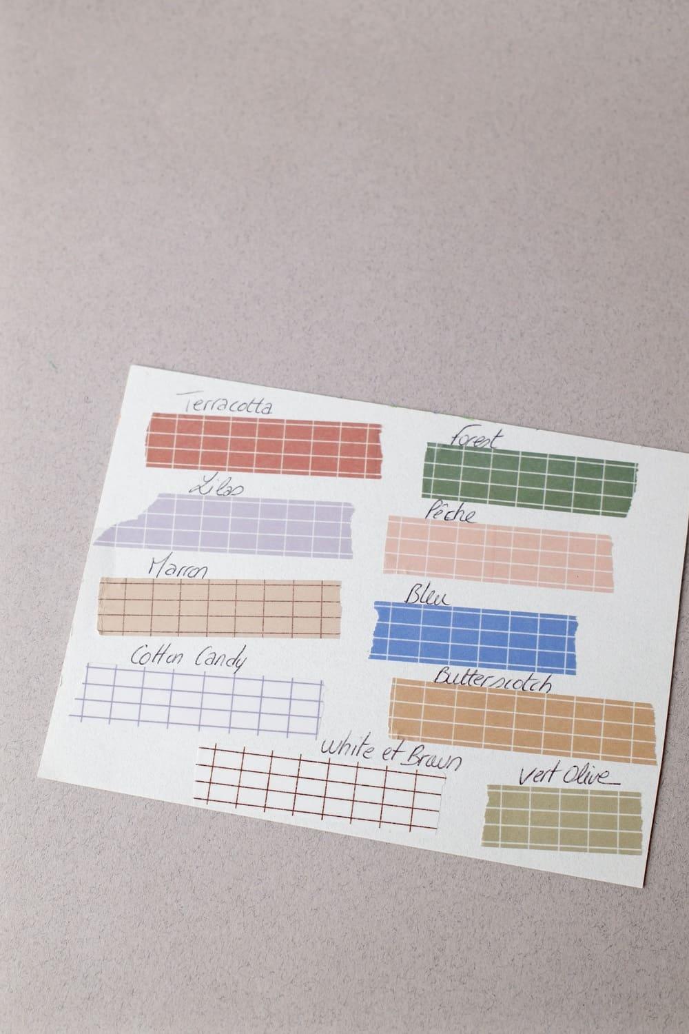 Washi Tape à l&