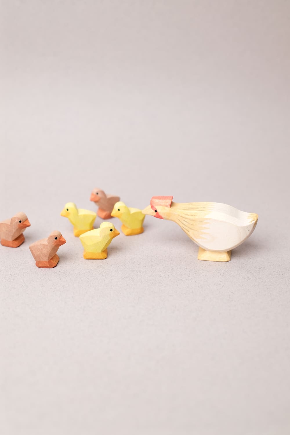 Poule Ocre au Long Cou - Ostheimer