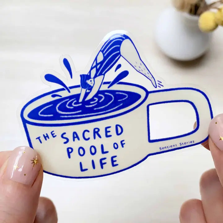 Autocollant Bassin Sacré en Vinyle - Sentient Stories