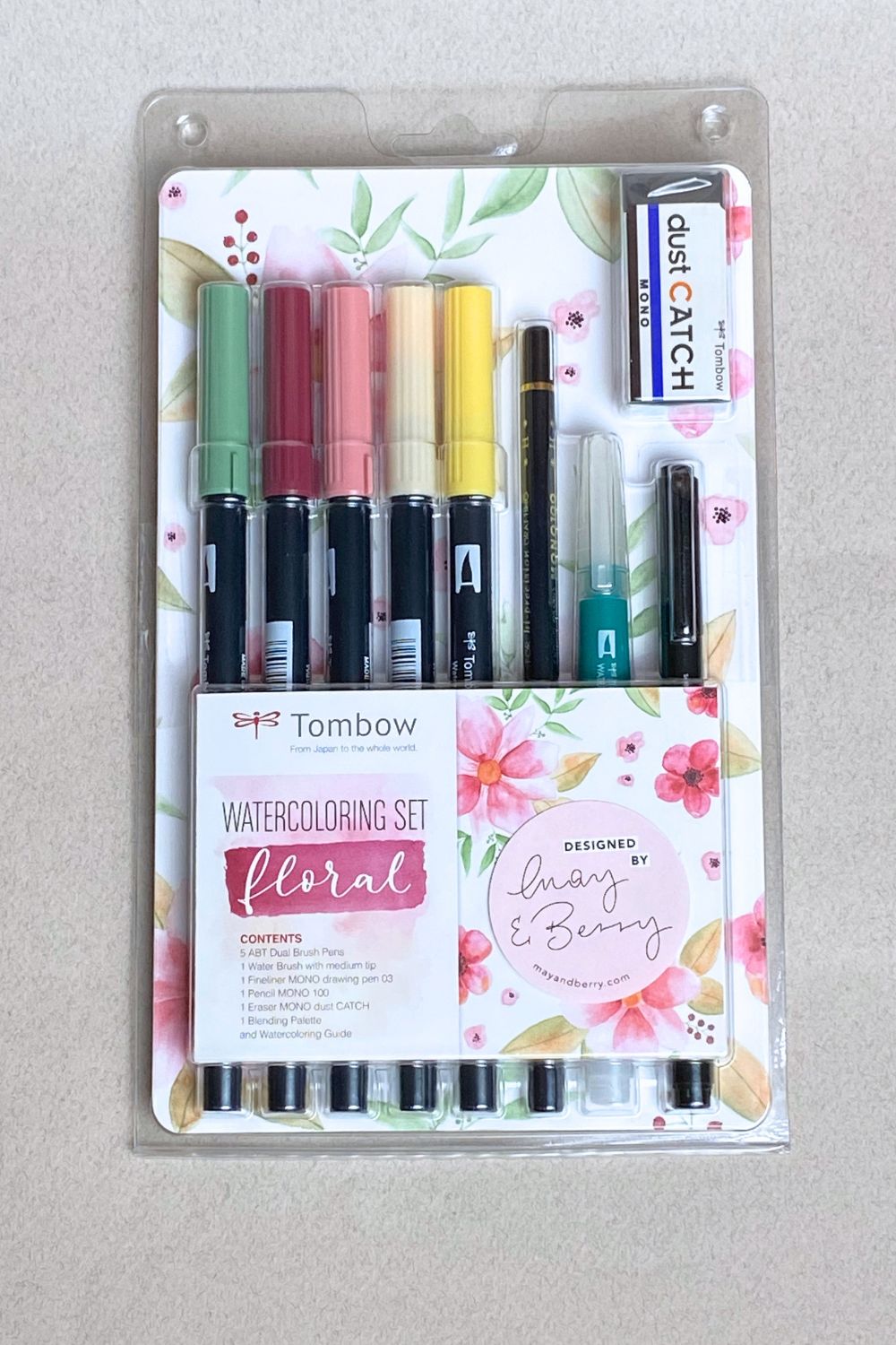 Set aquarelle Floral