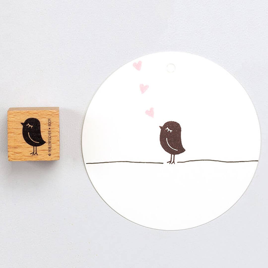 Tampon Petite dame oiseau