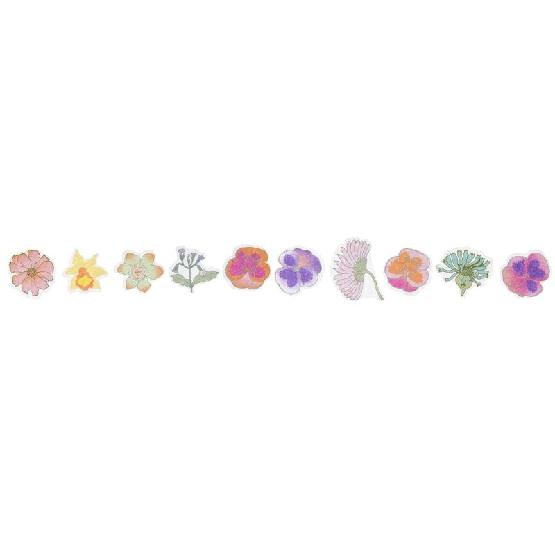 Autocollant Washi Fleurs Futschikato - Rico Design