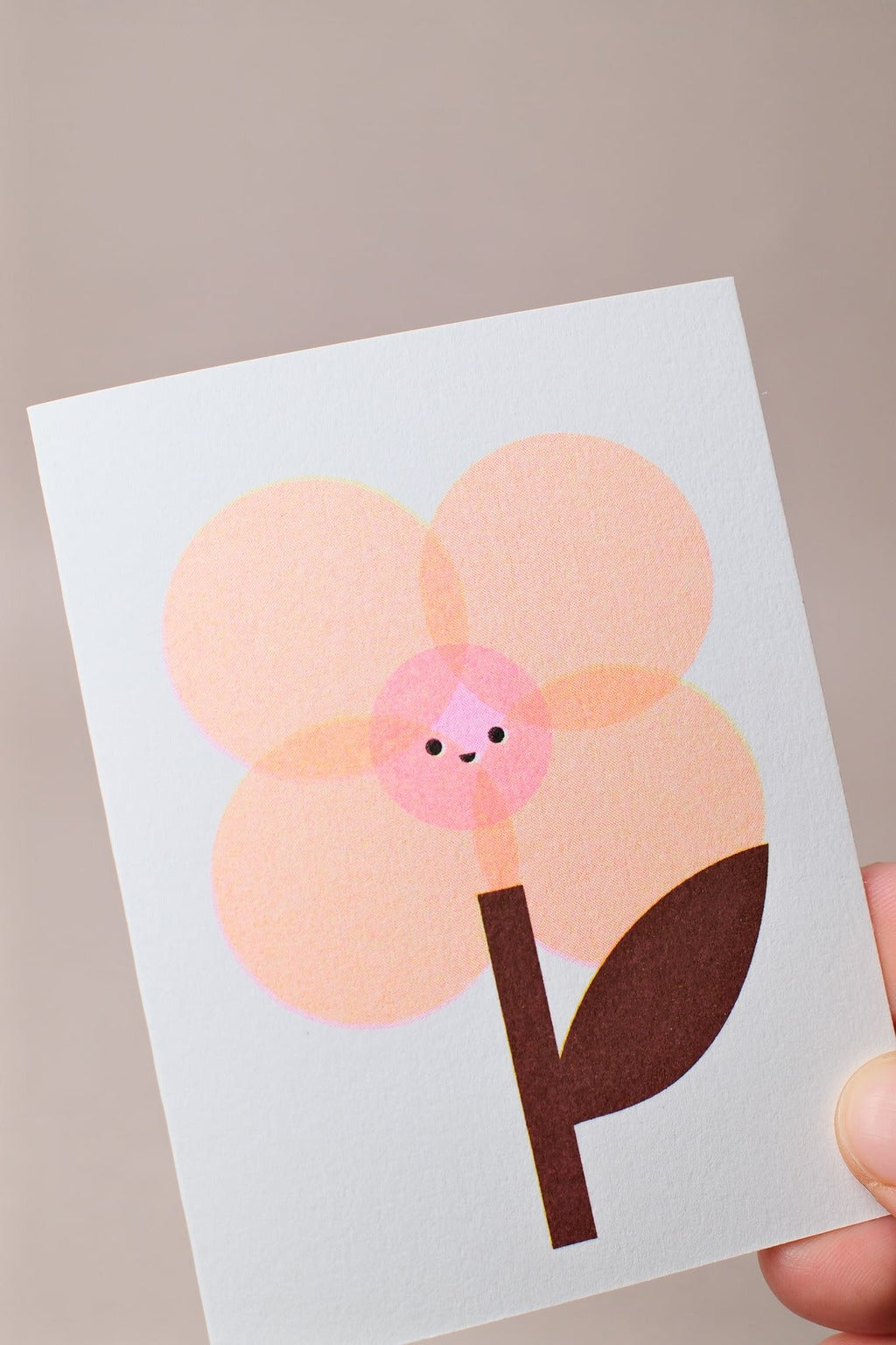 Mini-carte Fleur de cerisier - Scout Éditions