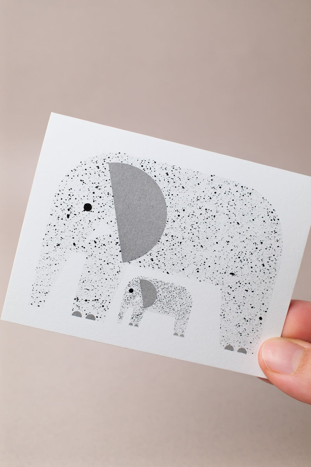 Mini-carte Eléphants - Scout Éditions