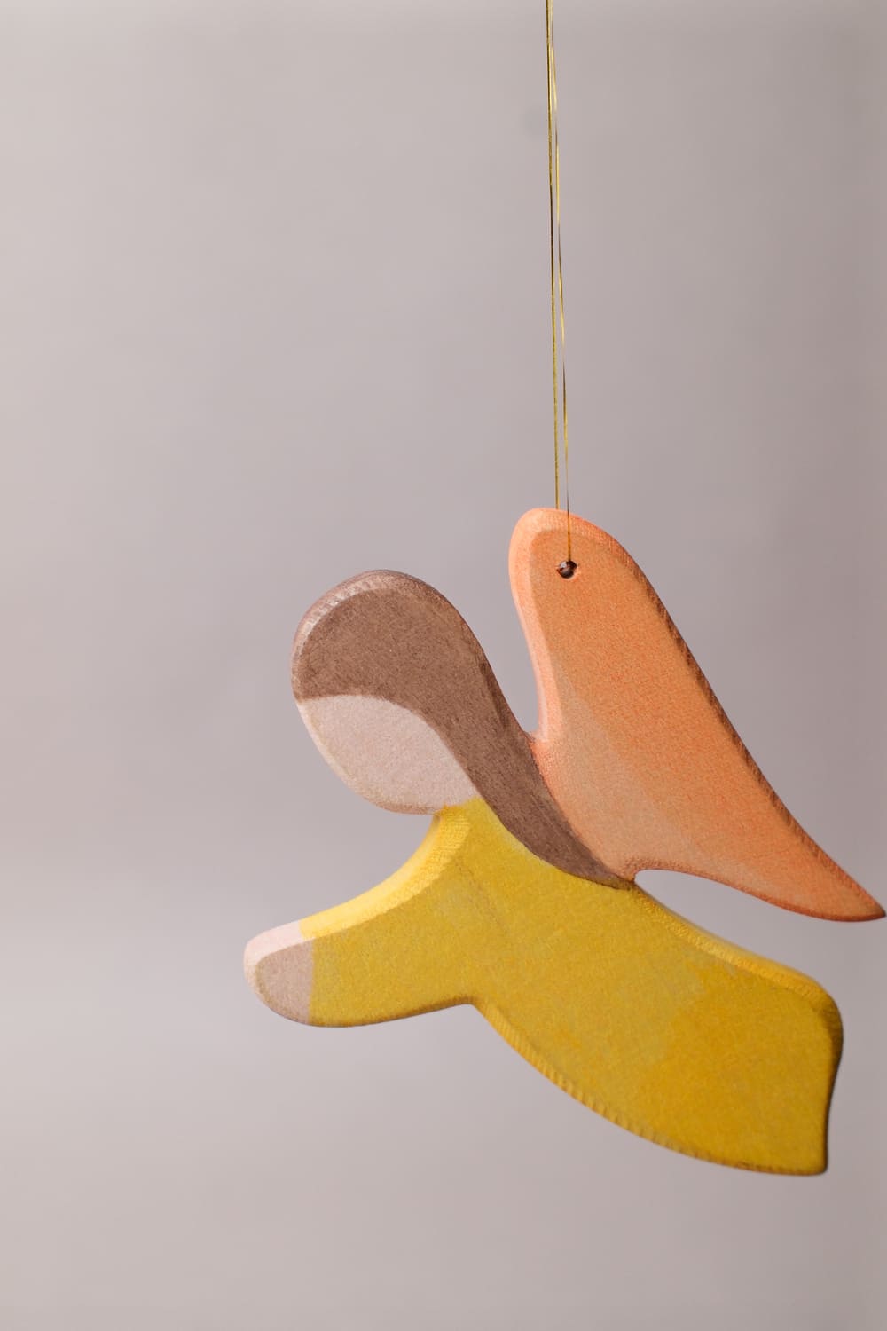 Ornement Ange Jaune - Ostheimer