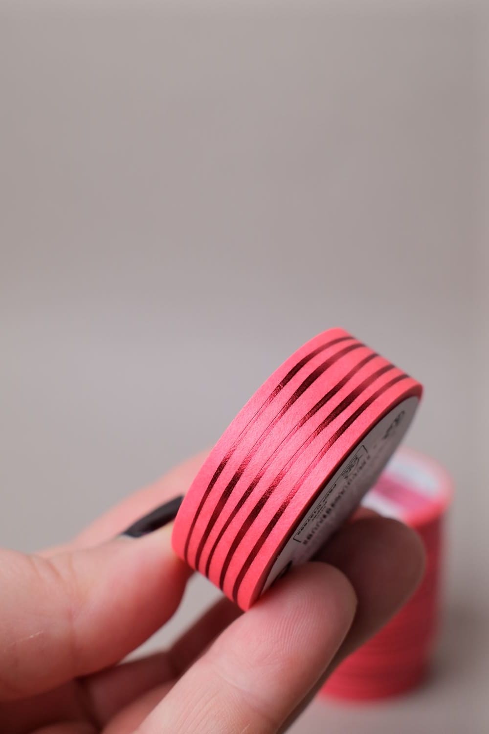 Washi Tape Rose Fluo / Rouge - Rico Design