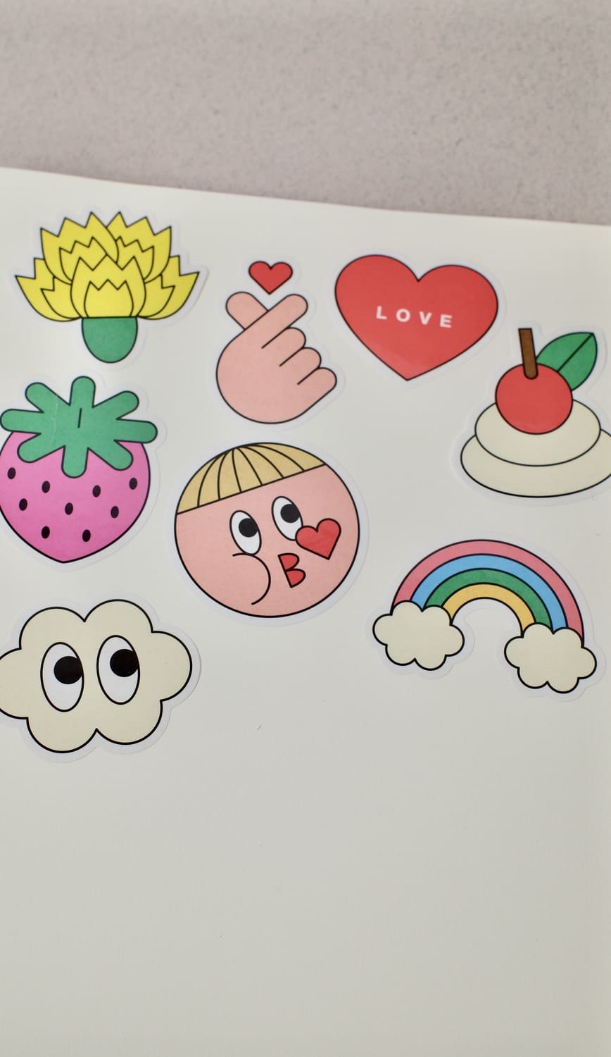 Autocollants  - Rico Design x Redfries