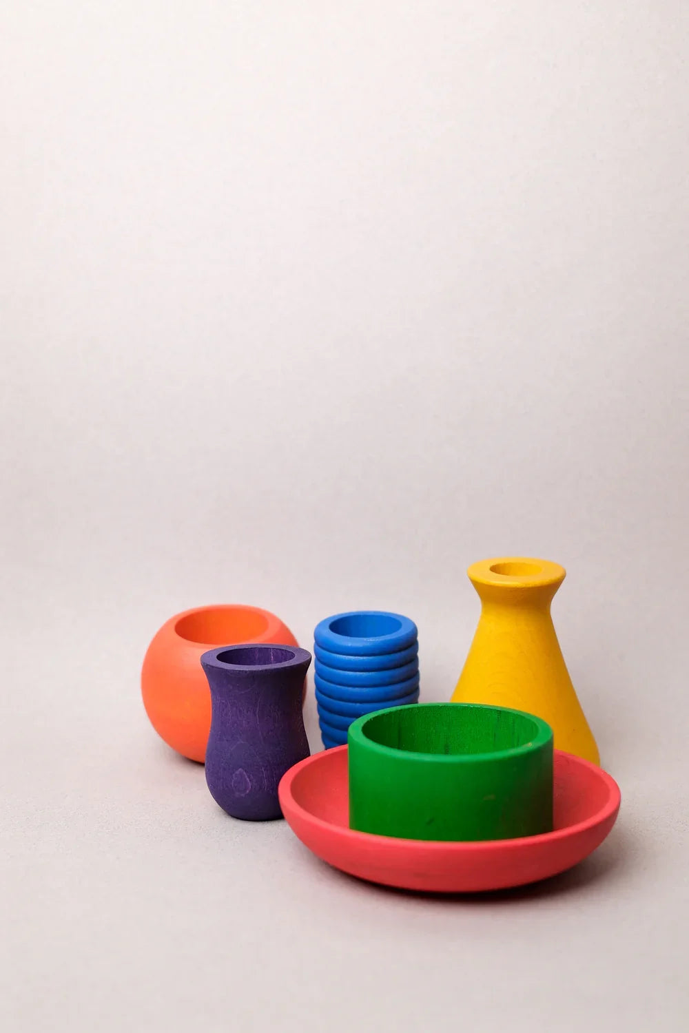 6 Pots arc en ciel - Grapat