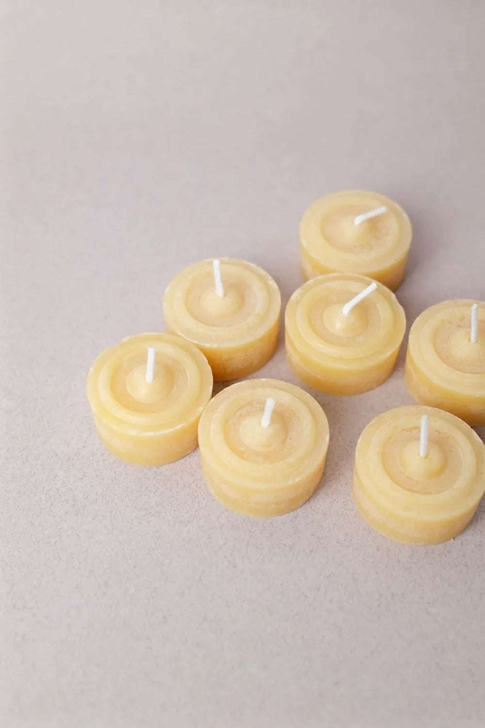 7 Bougies Chauffe Plat / Veilleuse en 100 % cire d&