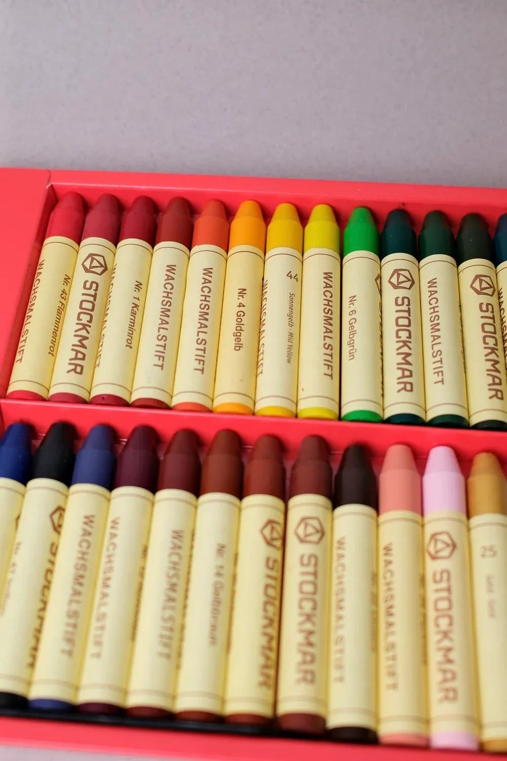 Crayons de Cire - 32 couleurs - Stockmar