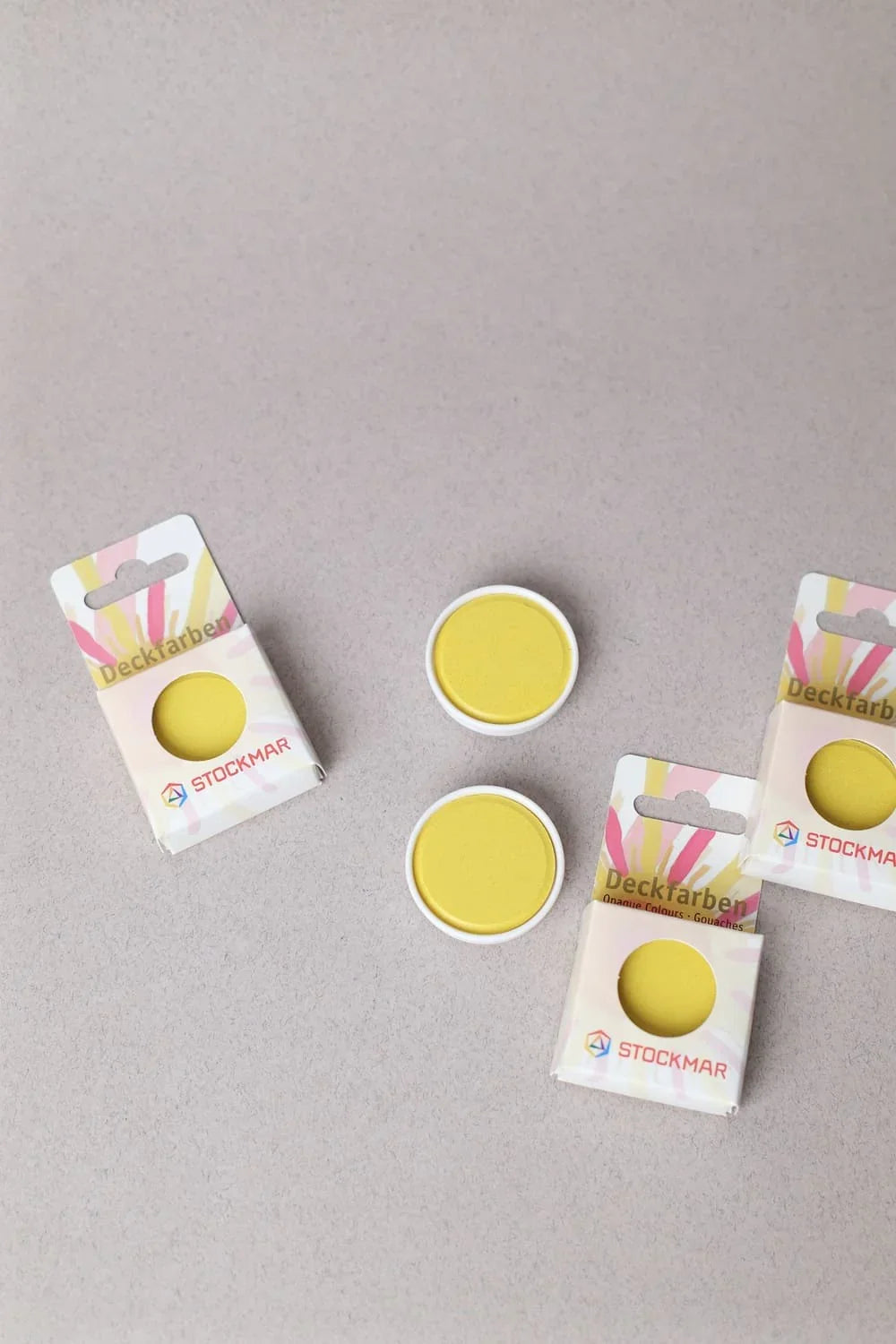 Coupelle de Recharge de Gouache - 12 Couleurs - Stockmar