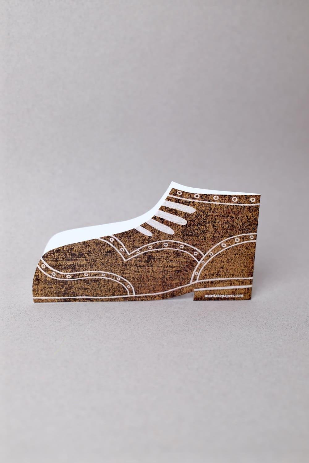 Carte Chaussure - Mortlake Papers
