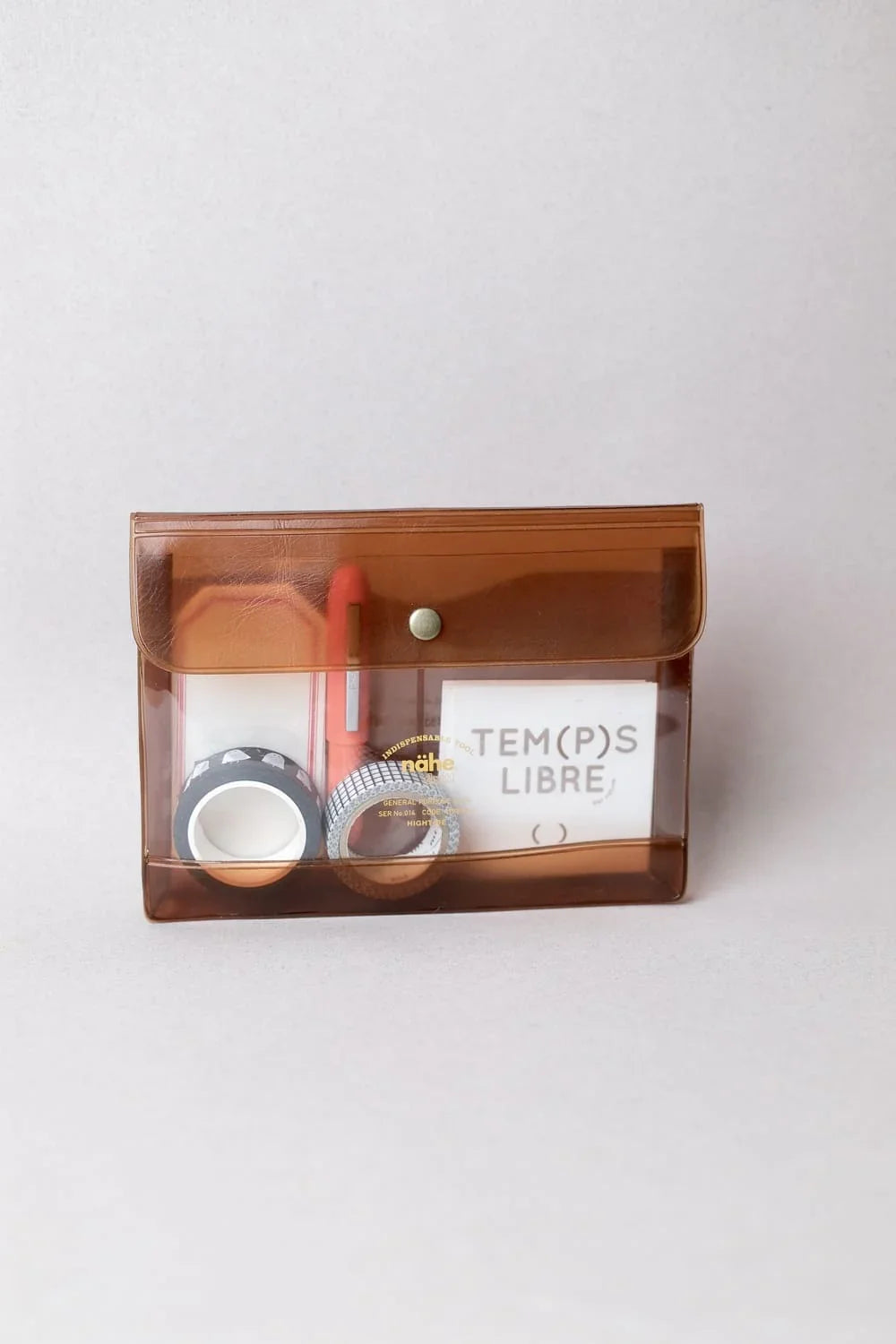 Général Purpose Case A6 - Clear &amp; Clear Brown - Nähe