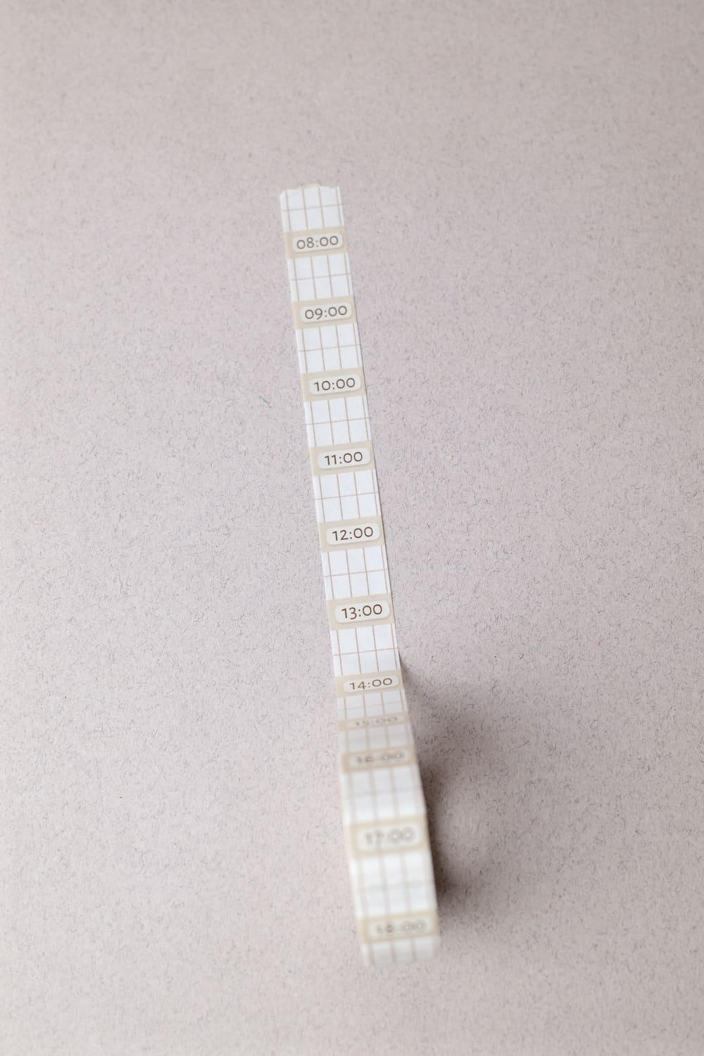 Washi Tape Time Planner - Lettoon