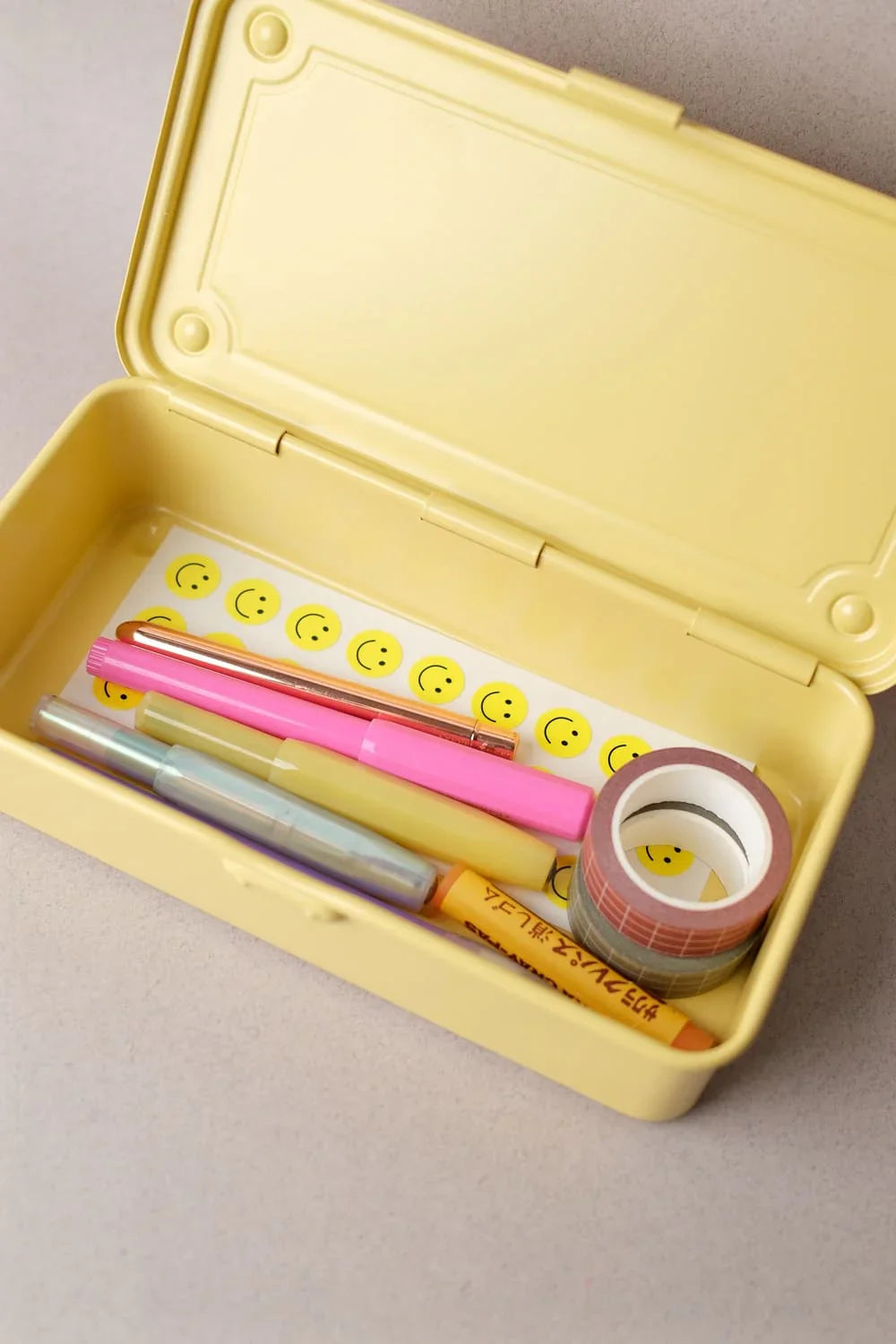 Boite Outils &amp; Rangement T-190 Jaune Italien - Toyo Steel