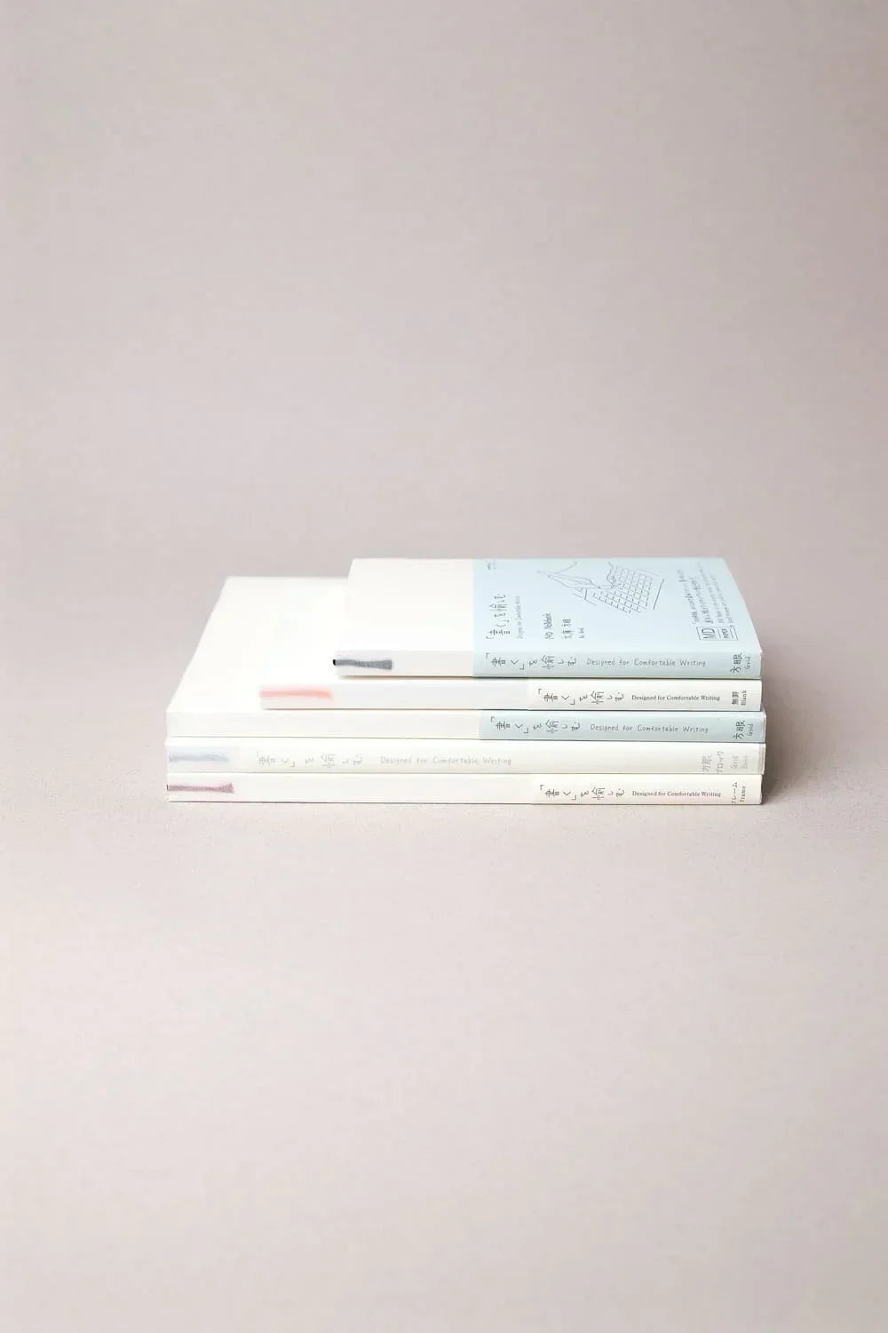 Notebook B6 Slim - Blanc ou Quadrillé - MD Paper