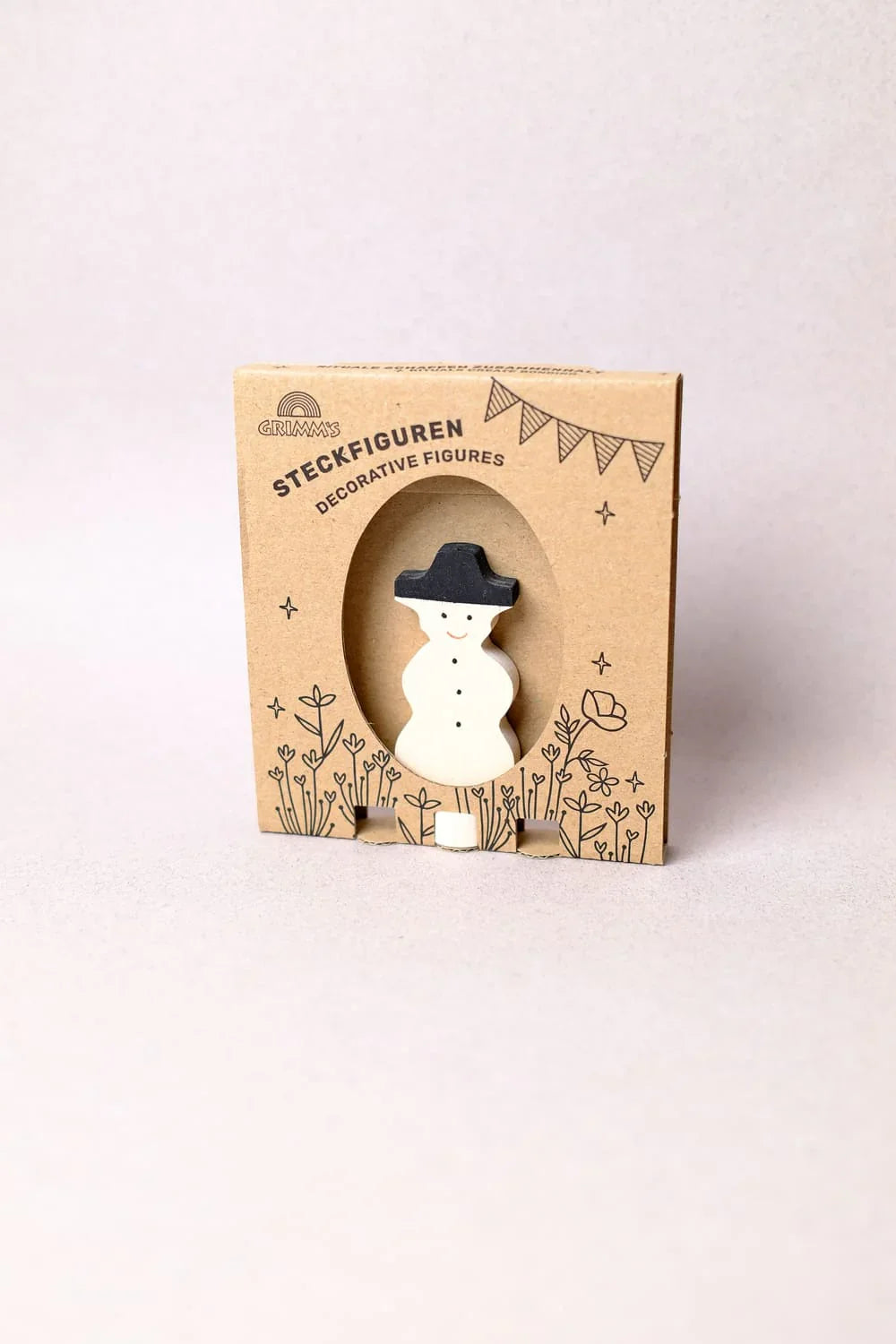 Figurine en bois Bonhomme de Neige - Grimm&
