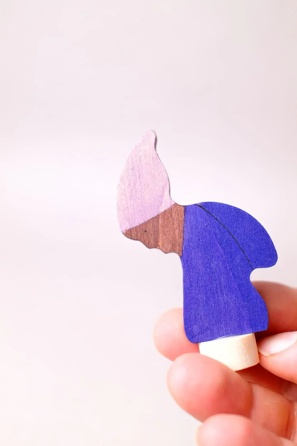Figurine en bois Lutin d&