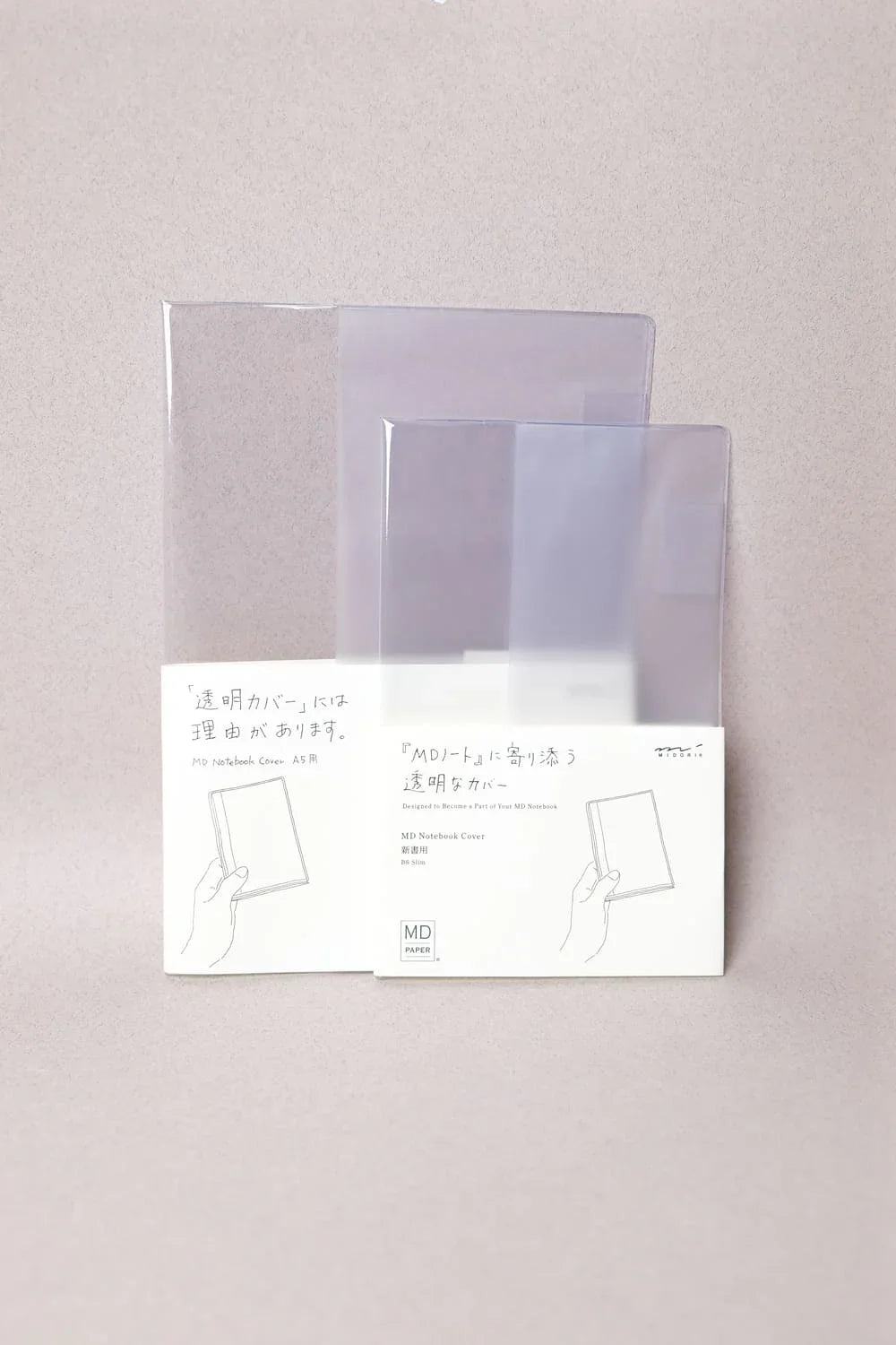 Couverture Transparente Notebook - MD Paper
