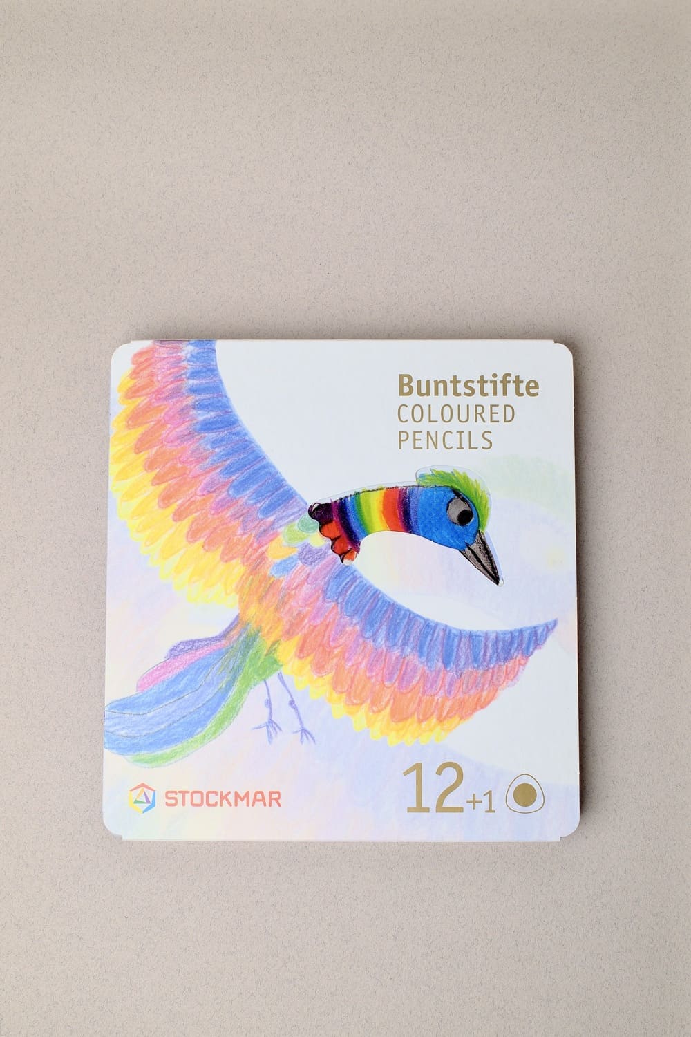 Boite de 12+1 Crayons de Couleurs Triangulaires -  Stockmar