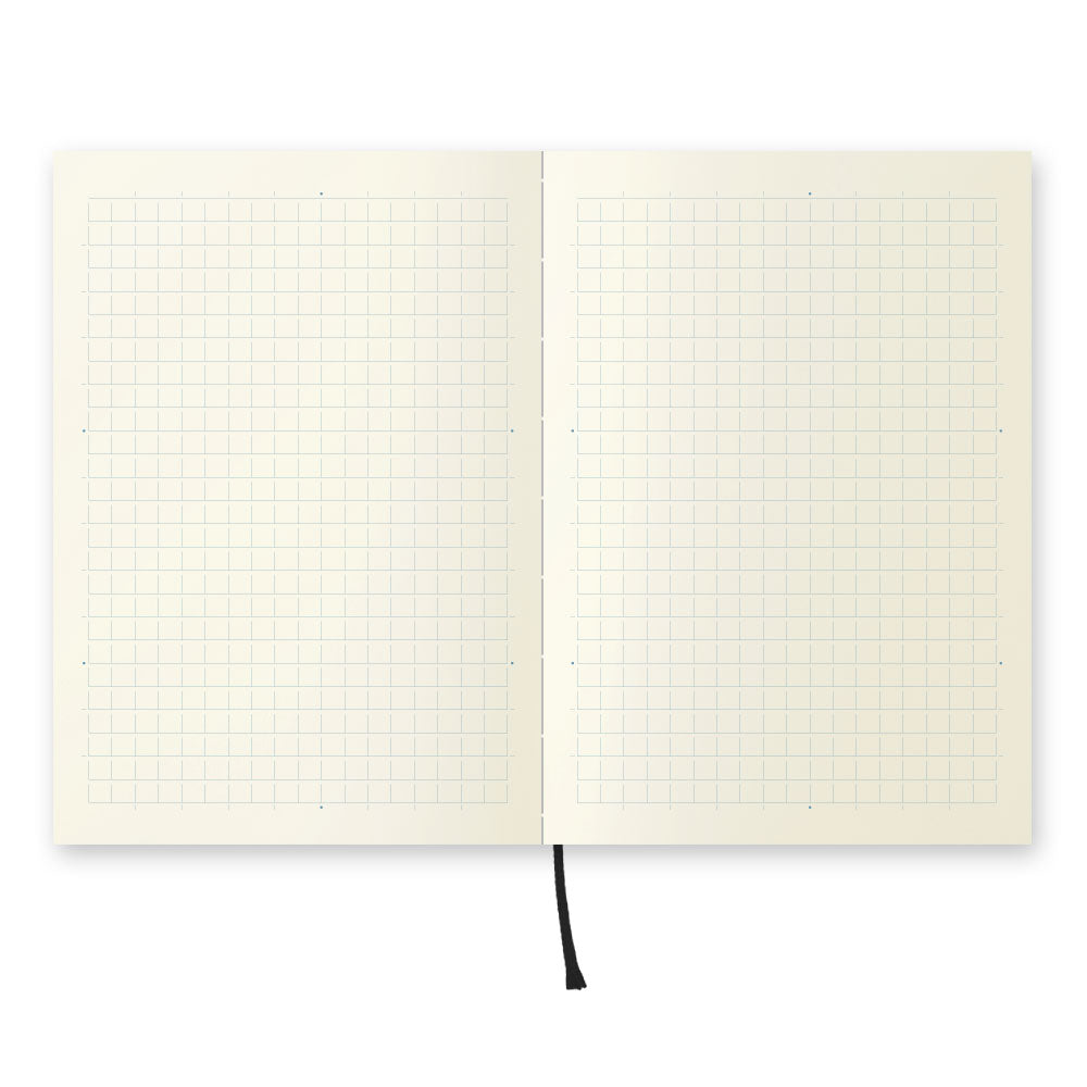 Notebook B6 Slim - Blanc ou Quadrillé - MD Paper