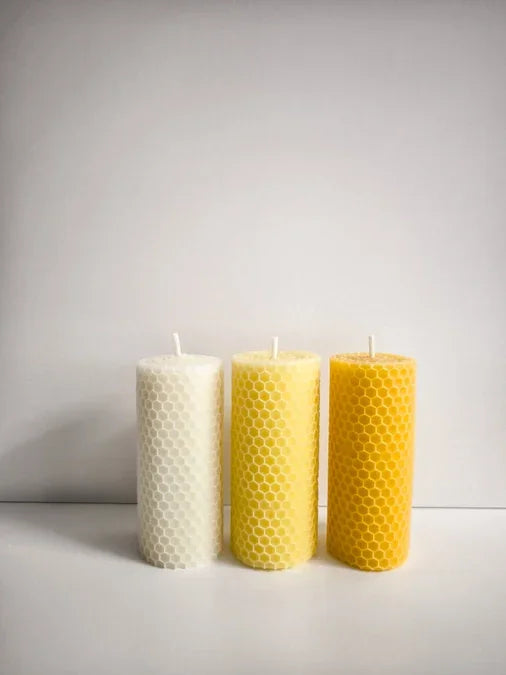 Ensemble de bougies 3 couleurs - Korys